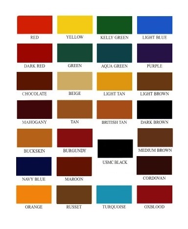 Fiebing's Leather Dye 28 Colors Fiebings Fiebing -  Israel