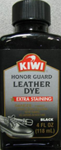 kiwi leather dye